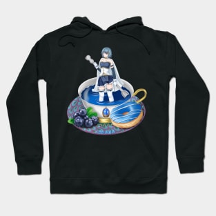 Sayaka in a Teacup Hoodie